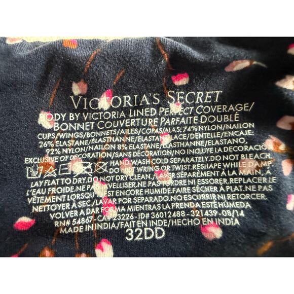 Victoria's Secret Body by Victoria Line Perfect Coverage 32DD - Picture 4 of 4